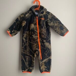 Columbia Baby Camo Fleece Bunting 6-12 Months